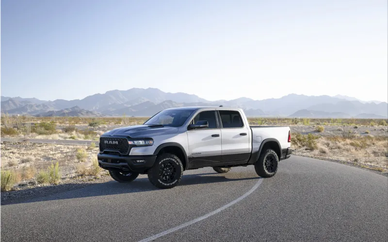 Luxury pickup truck Spare Wheel